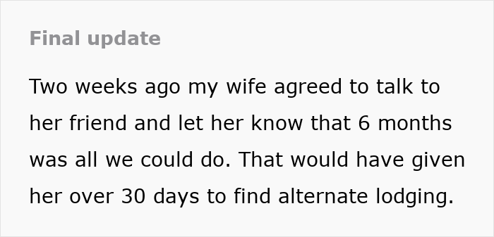 40YO Woman Prioritizes 24YO Friend’s Comfort Over Hubby, Lets Her Stay In Their House Indefinitely