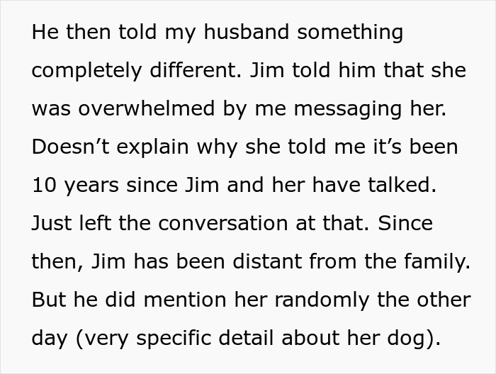Guy’s “GF” Claims She Hasn’t Even Spoken To Him For 10 Years, Yet He Knows Every Detail About Her