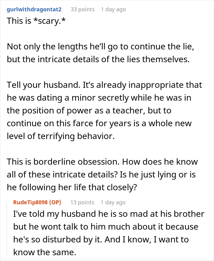 Guy’s “GF” Claims She Hasn’t Even Spoken To Him For 10 Years, Yet He Knows Every Detail About Her