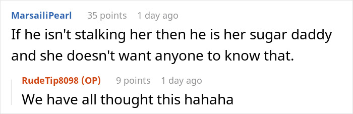 Guy’s “GF” Claims She Hasn’t Even Spoken To Him For 10 Years, Yet He Knows Every Detail About Her