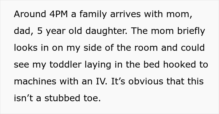 Parents Act Entitled In Pediatric ER, Have To Be Snubbed By Nurse Multiple Times Until They Give Up