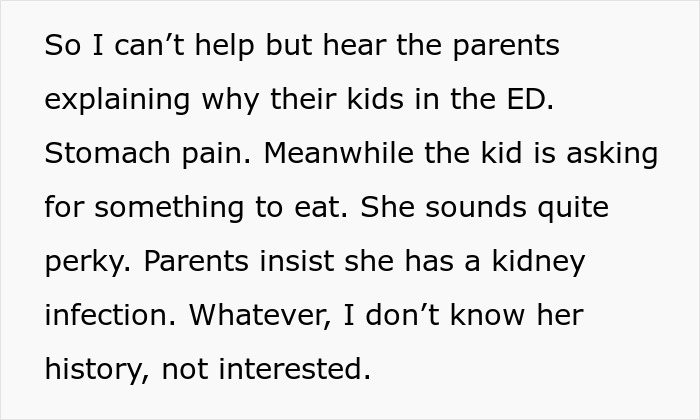 Parents Act Entitled In Pediatric ER, Have To Be Snubbed By Nurse Multiple Times Until They Give Up
