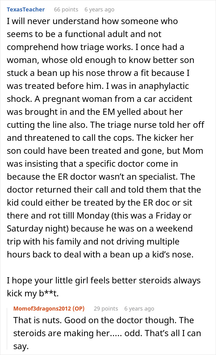 Parents Act Entitled In Pediatric ER, Have To Be Snubbed By Nurse Multiple Times Until They Give Up