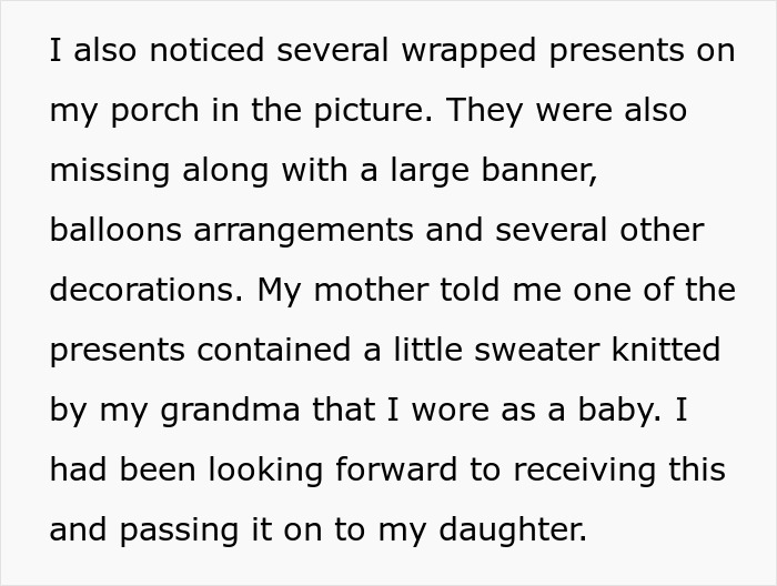 Porch Pirate Grandma Steals Baby&rsquo;s Welcome Gifts After An Outburst Of Jealousy, Parents Shocked