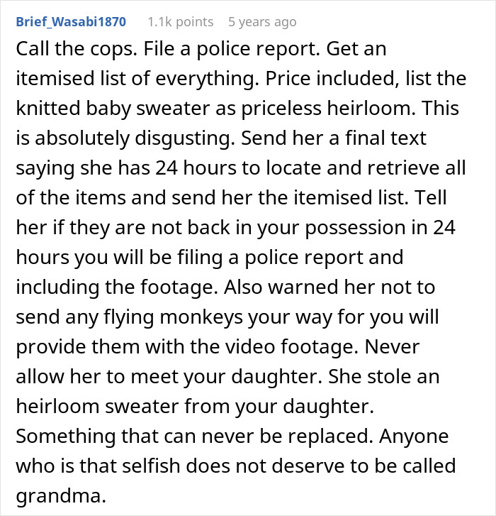 Porch Pirate Grandma Steals Baby&rsquo;s Welcome Gifts After An Outburst Of Jealousy, Parents Shocked