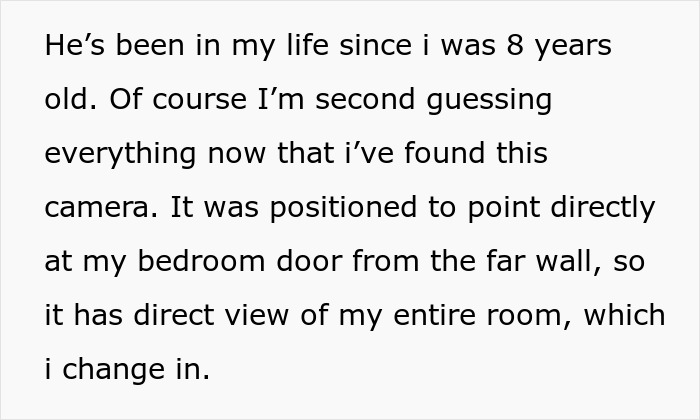 Stepdad Plants Spy Cam In 21YO’s Room, She’s Devastated As Mom Still Stays With The Guy