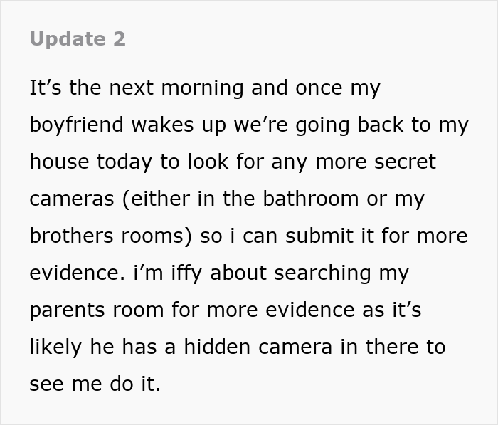 Stepdad Plants Spy Cam In 21YO’s Room, She’s Devastated As Mom Still Stays With The Guy