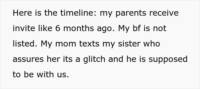 Bride Keeps Bridesmaid&rsquo;s BF Off The Wedding Guest List, Accuses Sister Of Spreading Rumors Later