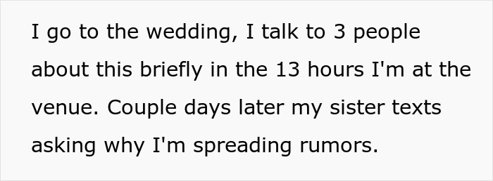 Bride Keeps Bridesmaid&rsquo;s BF Off The Wedding Guest List, Accuses Sister Of Spreading Rumors Later