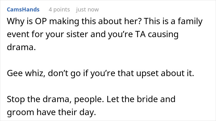 Bride Keeps Bridesmaid&rsquo;s BF Off The Wedding Guest List, Accuses Sister Of Spreading Rumors Later