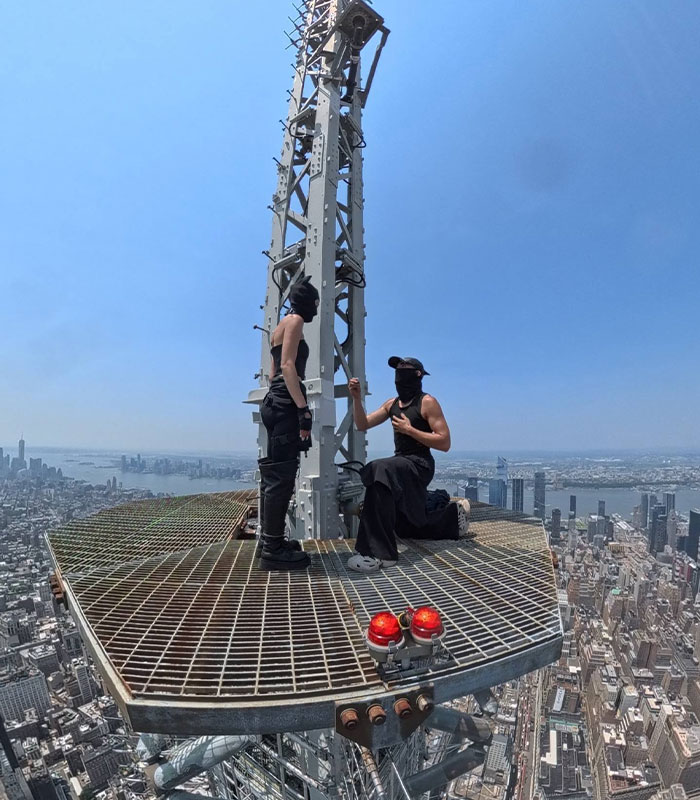 Major Update In Empire State Building Daredevil Case As NYPD Footage Reveals Moments Leading To Their Arrest