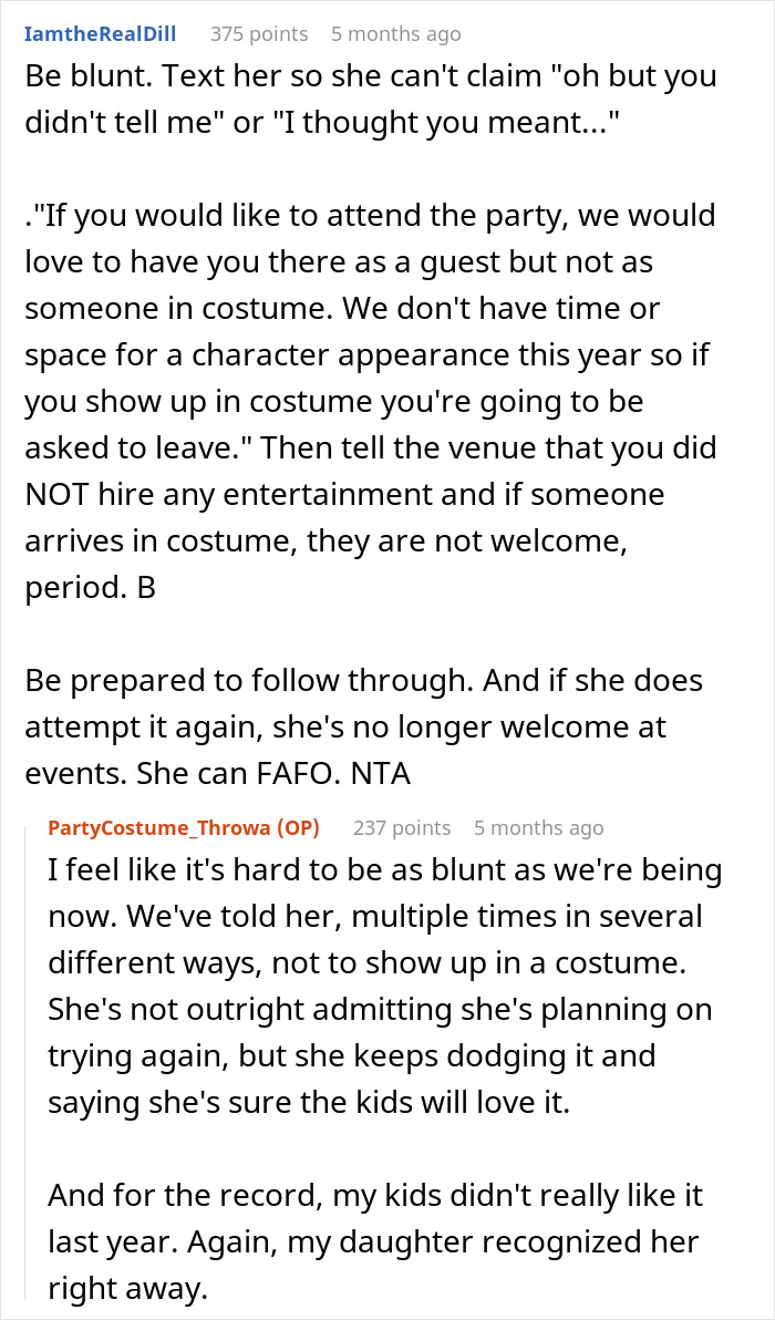 Stepmom Dresses Up As K-Pop Character To Hijack Kid’s Birthday, Gets Banned From Future Parties Stepmom Dresses Up As K-Pop Character To Hijack Kid’s Birthday, Gets Banned From Future Parties