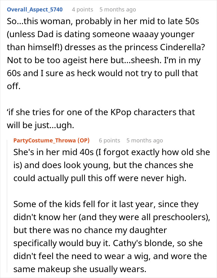 Stepmom Dresses Up As K-Pop Character To Hijack Kid’s Birthday, Gets Banned From Future Parties Stepmom Dresses Up As K-Pop Character To Hijack Kid’s Birthday, Gets Banned From Future Parties