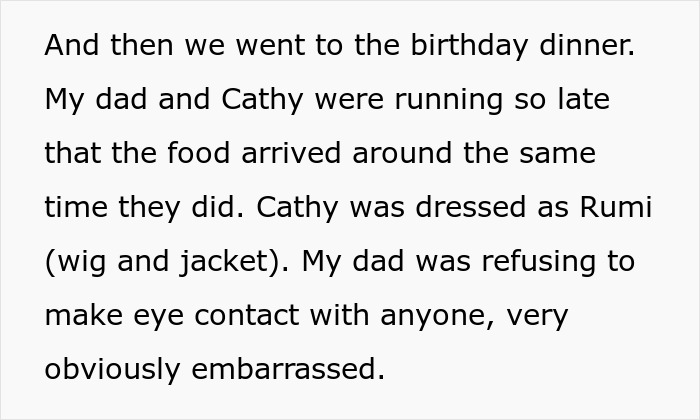 Stepmom Dresses Up As K-Pop Character To Hijack Kid’s Birthday, Gets Banned From Future Parties Stepmom Dresses Up As K-Pop Character To Hijack Kid’s Birthday, Gets Banned From Future Parties