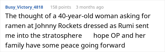 Stepmom Dresses Up As K-Pop Character To Hijack Kid’s Birthday, Gets Banned From Future Parties Stepmom Dresses Up As K-Pop Character To Hijack Kid’s Birthday, Gets Banned From Future Parties