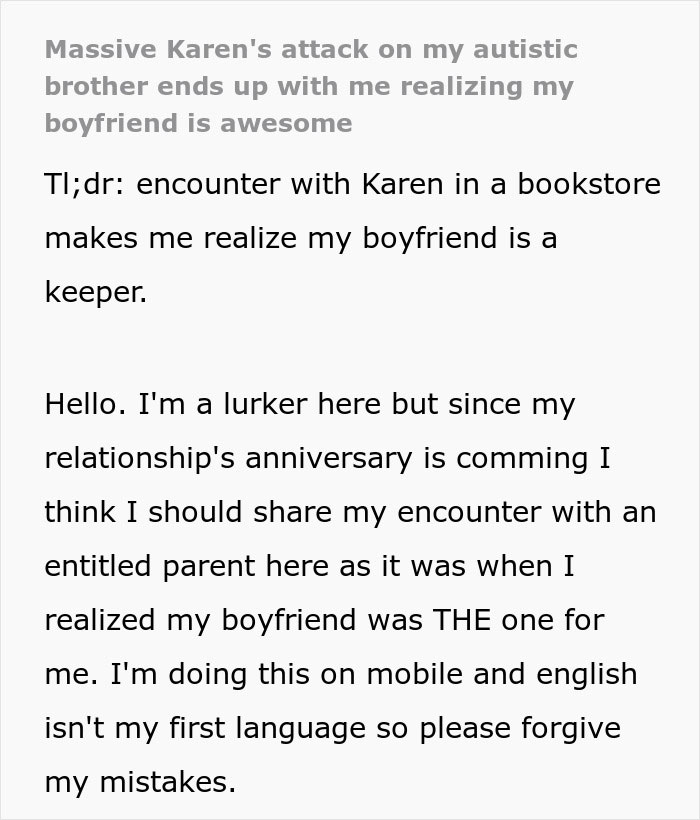 Woman Starts Seeing Her Boyfriend In A Different Light After His Reaction To Entitled Karen
