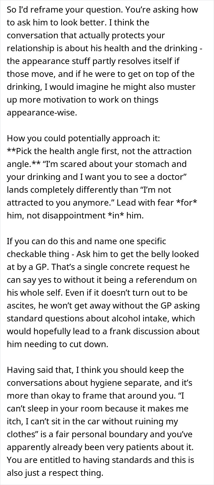 Woman Opens Up About Being Repulsed By Boyfriend, Gets A Reality Check From The Internet