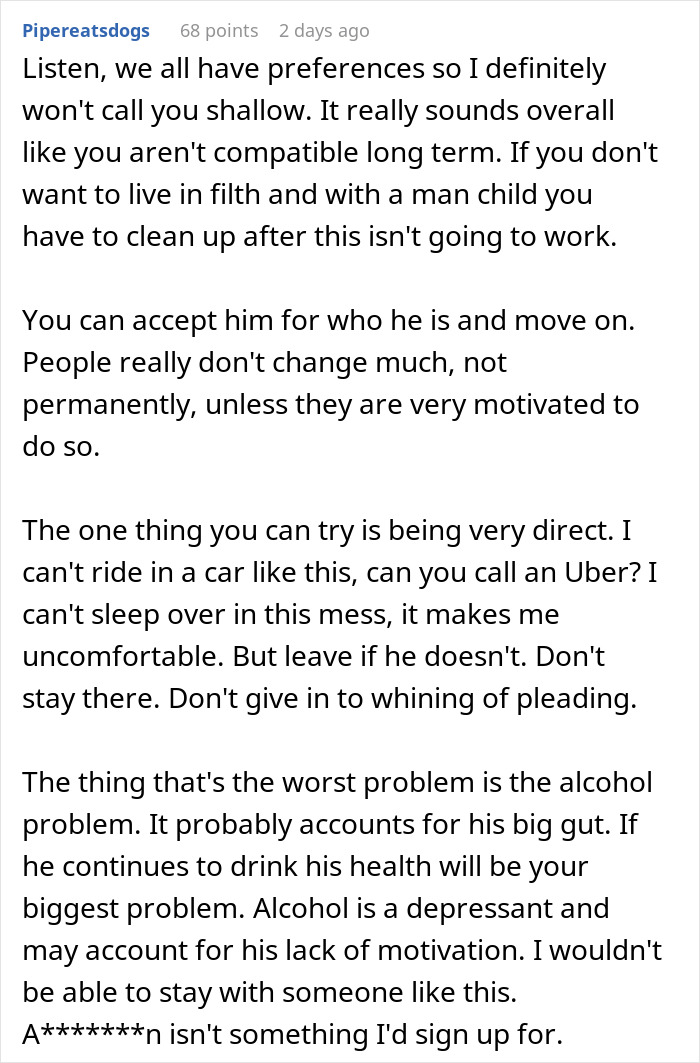 Woman Opens Up About Being Repulsed By Boyfriend, Gets A Reality Check From The Internet