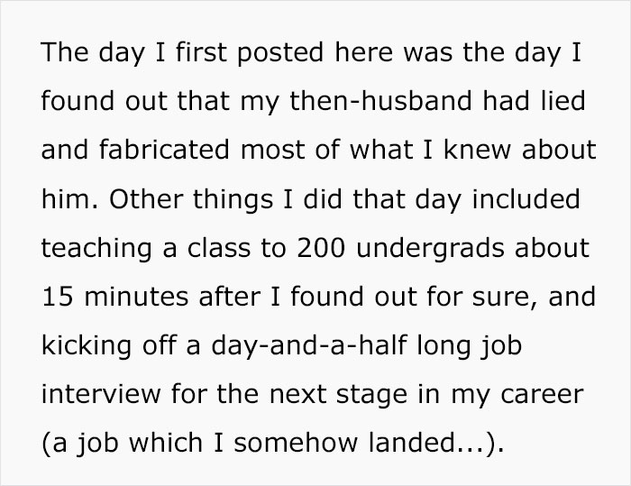 Woman Finds Out She Has No Idea Who Her Husband Really Is, Asks The Internet For Advice Woman Finds Out She Has No Idea Who Her Husband Really Is, Asks The Internet For Advice