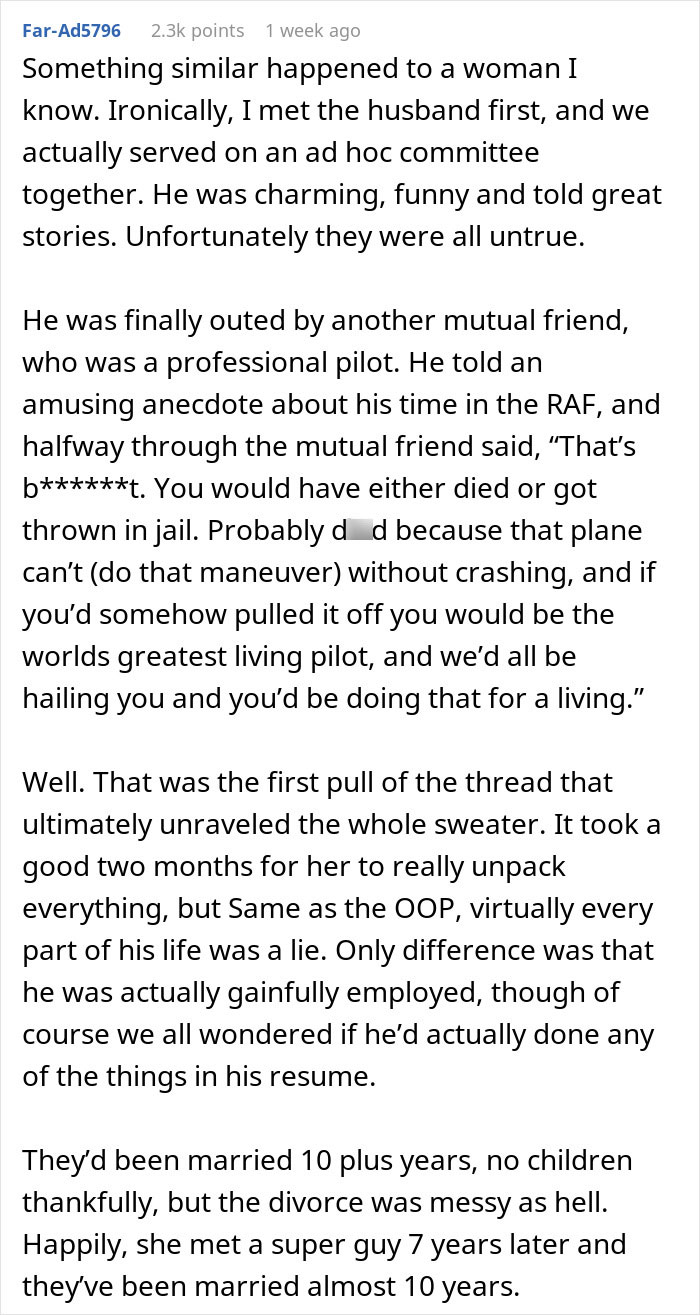 Woman Finds Out She Has No Idea Who Her Husband Really Is, Asks The Internet For Advice Woman Finds Out She Has No Idea Who Her Husband Really Is, Asks The Internet For Advice