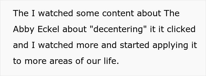 “Decided To ‘Decenter’ My Husband A Couple Of Years Ago And Here’s How It’s Going” “Decided To ‘Decenter’ My Husband A Couple Of Years Ago And Here’s How It’s Going”