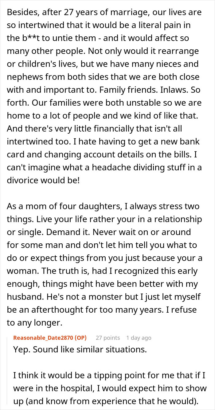 “Decided To ‘Decenter’ My Husband A Couple Of Years Ago And Here’s How It’s Going” “Decided To ‘Decenter’ My Husband A Couple Of Years Ago And Here’s How It’s Going”