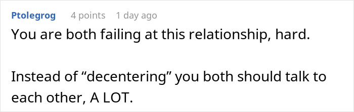 “Decided To ‘Decenter’ My Husband A Couple Of Years Ago And Here’s How It’s Going” “Decided To ‘Decenter’ My Husband A Couple Of Years Ago And Here’s How It’s Going”