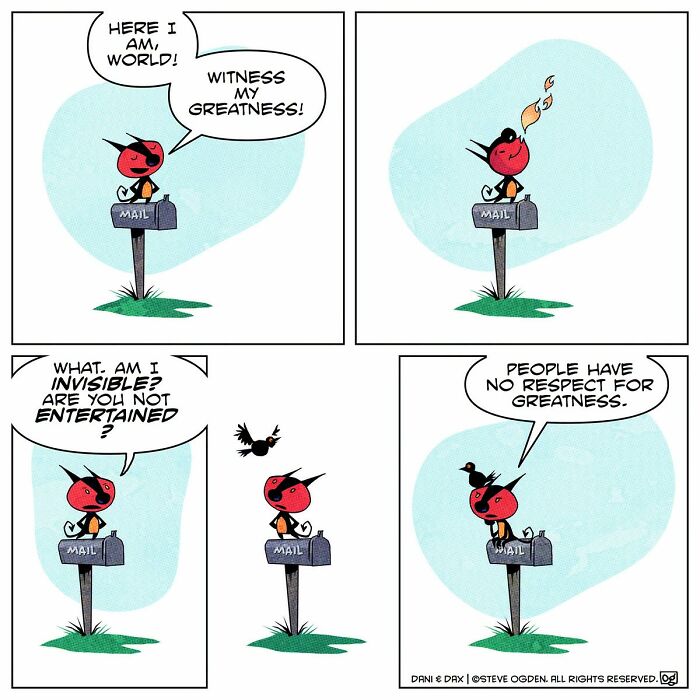 20 Wholesome Comics About A Girl And Her &ldquo;Not-So-Adorable&rdquo; Fire-Breathing Dragon By Steve Ogden