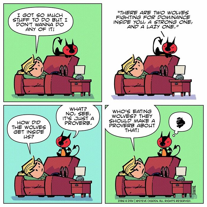 20 Wholesome Comics About A Girl And Her &ldquo;Not-So-Adorable&rdquo; Fire-Breathing Dragon By Steve Ogden
