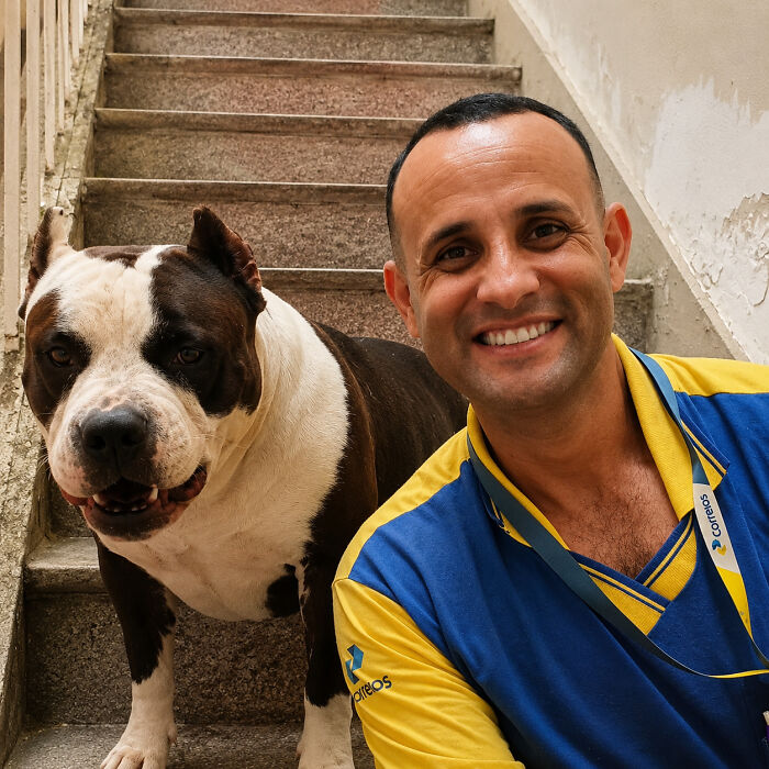 This Kind Mailman Stops To Befriend Dogs During His Deliveries, And It Might Melt Your Heart (24 New Pics) This Kind Mailman Stops To Befriend Dogs During His Deliveries, And It Might Melt Your Heart (24 New Pics)