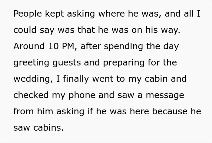 Groom’s Friend Misses Wedding After Showing Up, Sends Emotional Messages About Withdrawal Issues Groom’s Friend Misses Wedding After Showing Up, Sends Emotional Messages About Withdrawal Issues