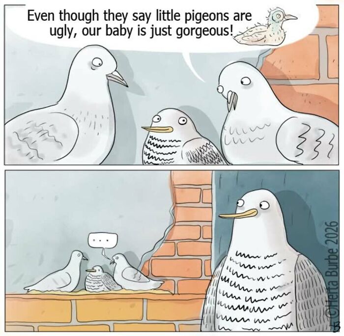 50 Comics And Illustrations By Herta Burbė That Might Brighten Up Your Day (New Pics) 50 Comics And Illustrations By Herta Burbė That Might Brighten Up Your Day (New Pics)