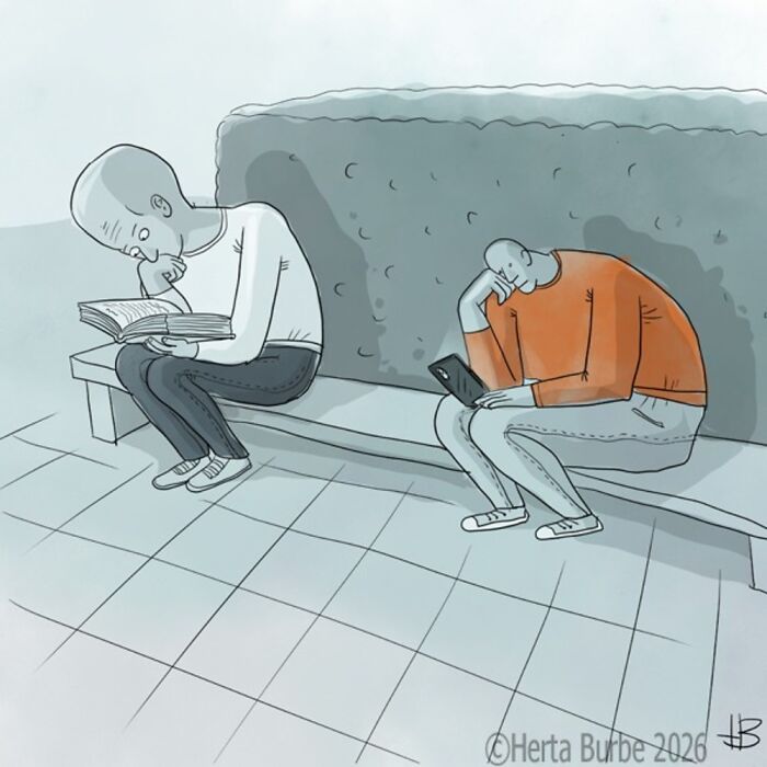 50 Comics And Illustrations By Herta Burbė That Might Brighten Up Your Day (New Pics) 50 Comics And Illustrations By Herta Burbė That Might Brighten Up Your Day (New Pics)