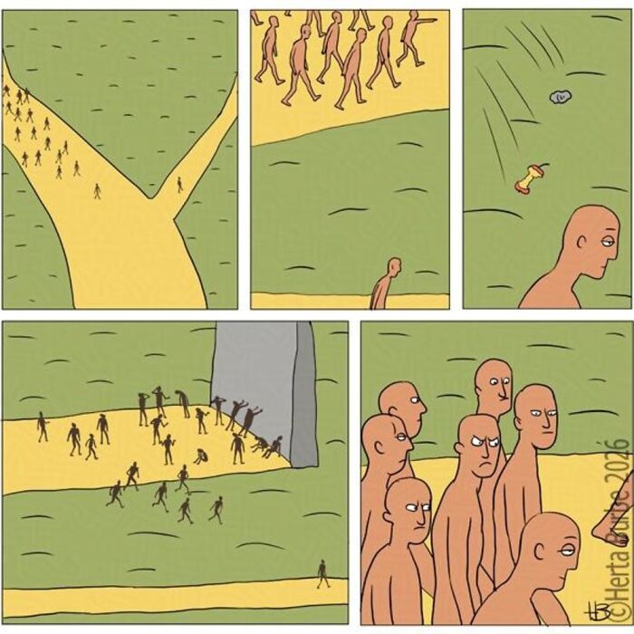 50 Comics And Illustrations By Herta Burbė That Might Brighten Up Your Day (New Pics) 50 Comics And Illustrations By Herta Burbė That Might Brighten Up Your Day (New Pics)