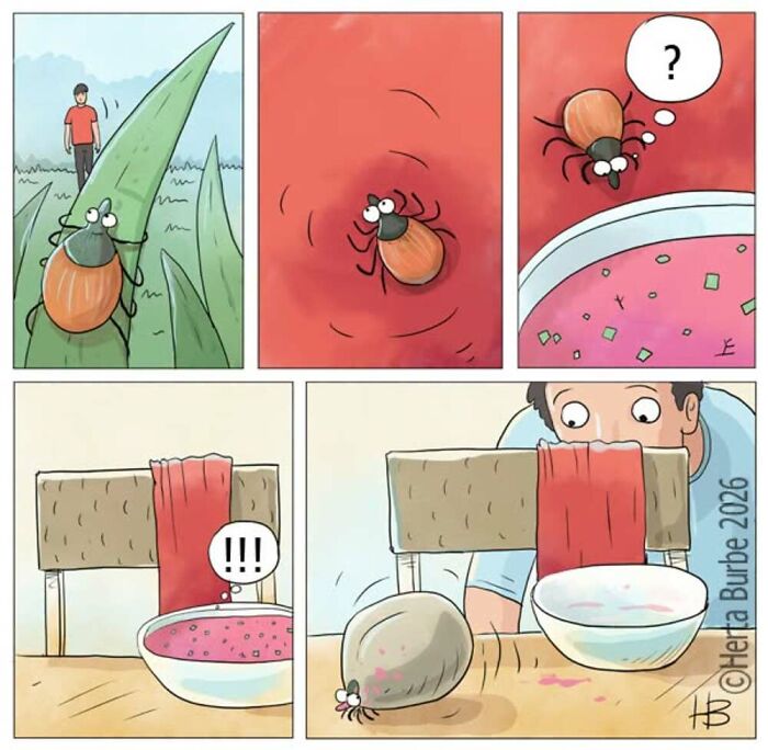50 Comics And Illustrations By Herta Burbė That Might Brighten Up Your Day (New Pics) 50 Comics And Illustrations By Herta Burbė That Might Brighten Up Your Day (New Pics)