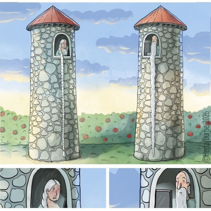 50 Comics And Illustrations By Herta Burbė That Might Brighten Up Your Day (New Pics) 50 Comics And Illustrations By Herta Burbė That Might Brighten Up Your Day (New Pics)