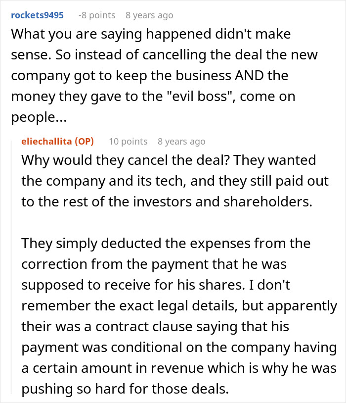Worker Keeps Proof Of Bosses’ Fraud Hidden For Years, New Owners Use It To Wipe Out Their Big Payday Worker Keeps Proof Of Bosses’ Fraud Hidden For Years, New Owners Use It To Wipe Out Their Big Payday