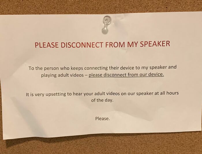 40 Passive-Aggressive Notes From Neighbors Who Decided Knocking On The Door Was Far Too Civil 40 Passive-Aggressive Notes From Neighbors Who Decided Knocking On The Door Was Far Too Civil