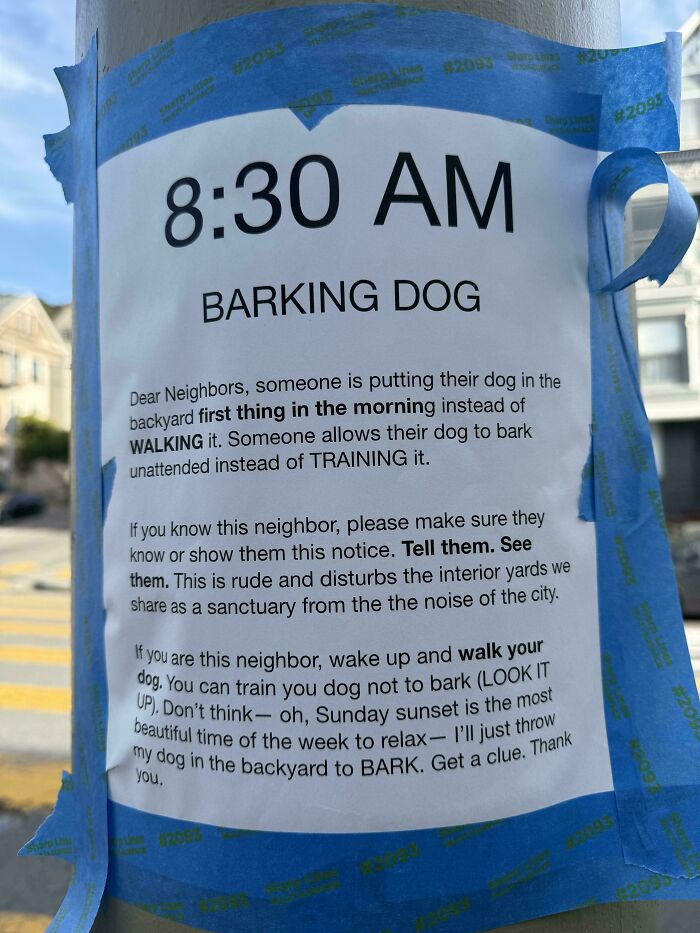 40 Passive-Aggressive Notes From Neighbors Who Decided Knocking On The Door Was Far Too Civil 40 Passive-Aggressive Notes From Neighbors Who Decided Knocking On The Door Was Far Too Civil