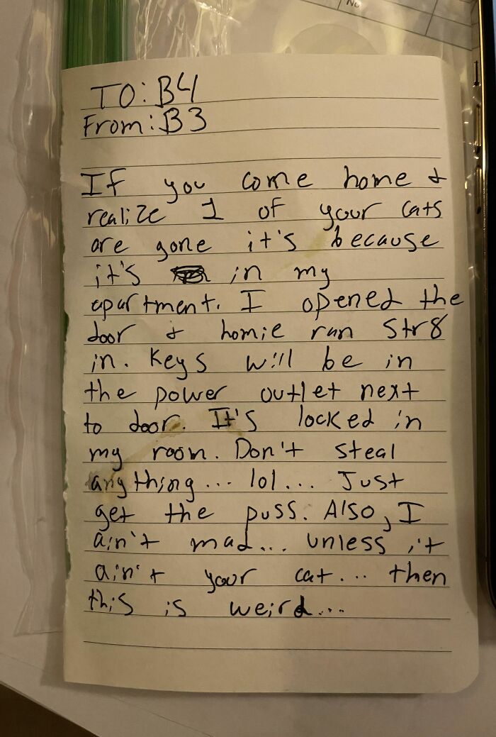40 Passive-Aggressive Notes From Neighbors Who Decided Knocking On The Door Was Far Too Civil 40 Passive-Aggressive Notes From Neighbors Who Decided Knocking On The Door Was Far Too Civil