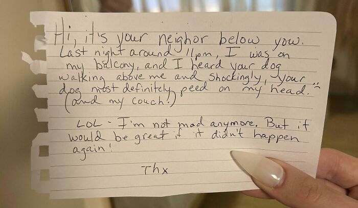 40 Passive-Aggressive Notes From Neighbors Who Decided Knocking On The Door Was Far Too Civil 40 Passive-Aggressive Notes From Neighbors Who Decided Knocking On The Door Was Far Too Civil