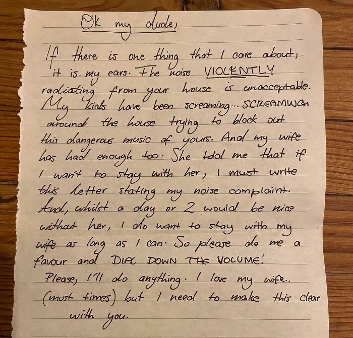 40 Passive-Aggressive Notes From Neighbors Who Decided Knocking On The Door Was Far Too Civil 40 Passive-Aggressive Notes From Neighbors Who Decided Knocking On The Door Was Far Too Civil