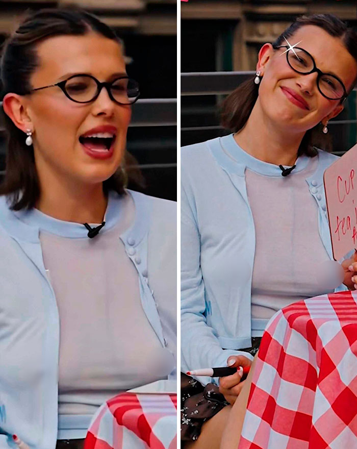 Millie Bobby Brown Angers Fans By Jumping On Sheer Look Bandwagon: “Hollywood Ruins Them Young”