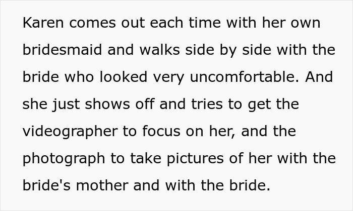 Bride’s Cousin Acted Like She’s The One Getting Married, Her Excuse Made Everyone Roll Their Eyes Bride’s Cousin Acted Like She’s The One Getting Married, Her Excuse Made Everyone Roll Their Eyes