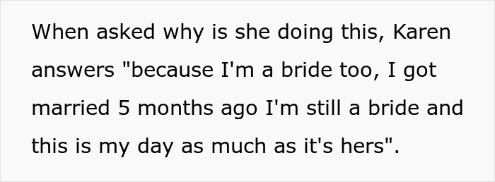 Bride’s Cousin Acted Like She’s The One Getting Married, Her Excuse Made Everyone Roll Their Eyes Bride’s Cousin Acted Like She’s The One Getting Married, Her Excuse Made Everyone Roll Their Eyes
