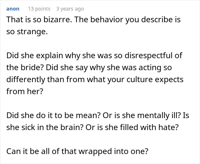 Bride’s Cousin Acted Like She’s The One Getting Married, Her Excuse Made Everyone Roll Their Eyes Bride’s Cousin Acted Like She’s The One Getting Married, Her Excuse Made Everyone Roll Their Eyes