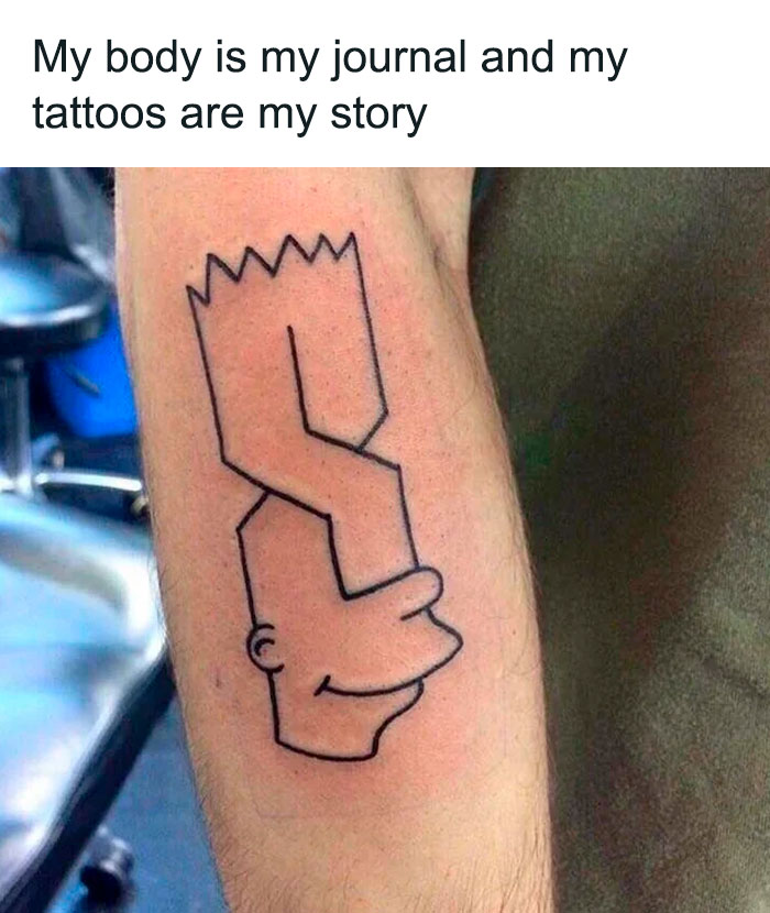 47 Hilarious Tattoo Memes And Fails For Everyone Who See Their Body As A Canvas 47 Hilarious Tattoo Memes And Fails For Everyone Who See Their Body As A Canvas
