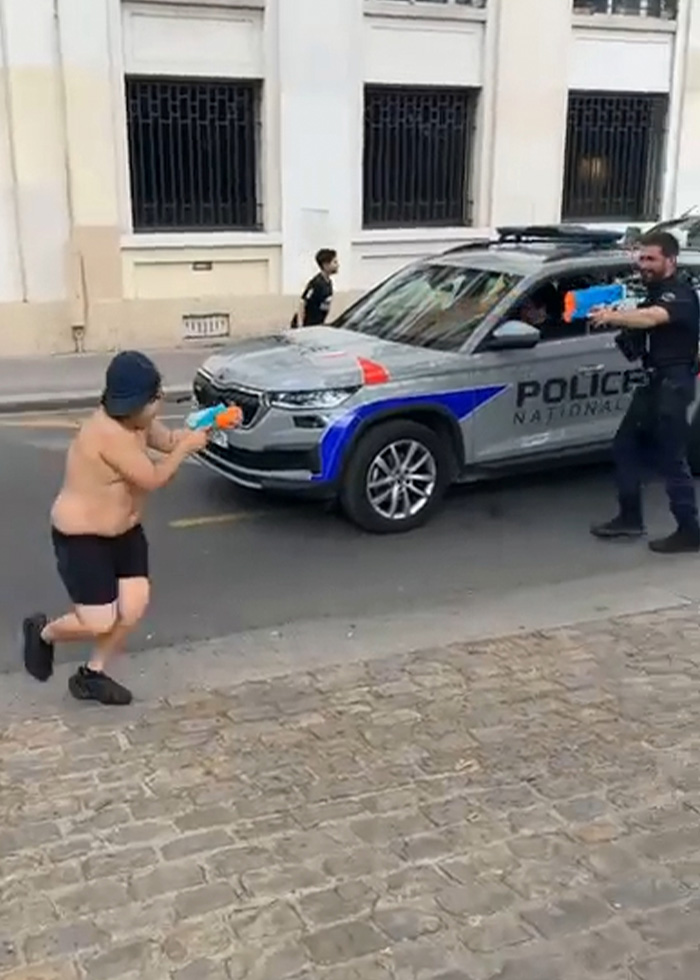 14-Year-Old Boy Arrested Twice After Being Accused Of Terrorizing Tourists With Water Toy In Controversial Case 14-Year-Old Boy Arrested Twice After Being Accused Of Terrorizing Tourists With Water Toy In Controversial Case
