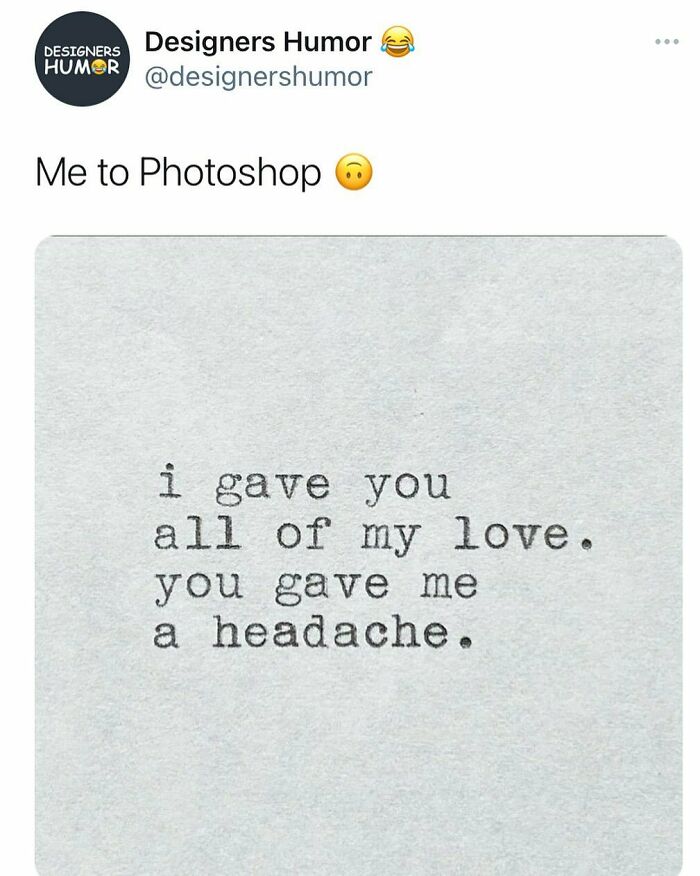This IG Page Features Design Humor, And These 52 Posts Will Likely Stir Some Emotions