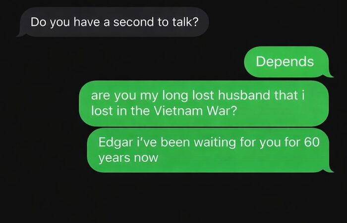 48 Wrong Number Texts That Escalated Into Absolutely Unhinged Conversations (New Pics) 48 Wrong Number Texts That Escalated Into Absolutely Unhinged Conversations (New Pics)